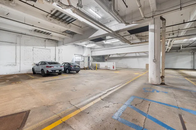 a view of parking area