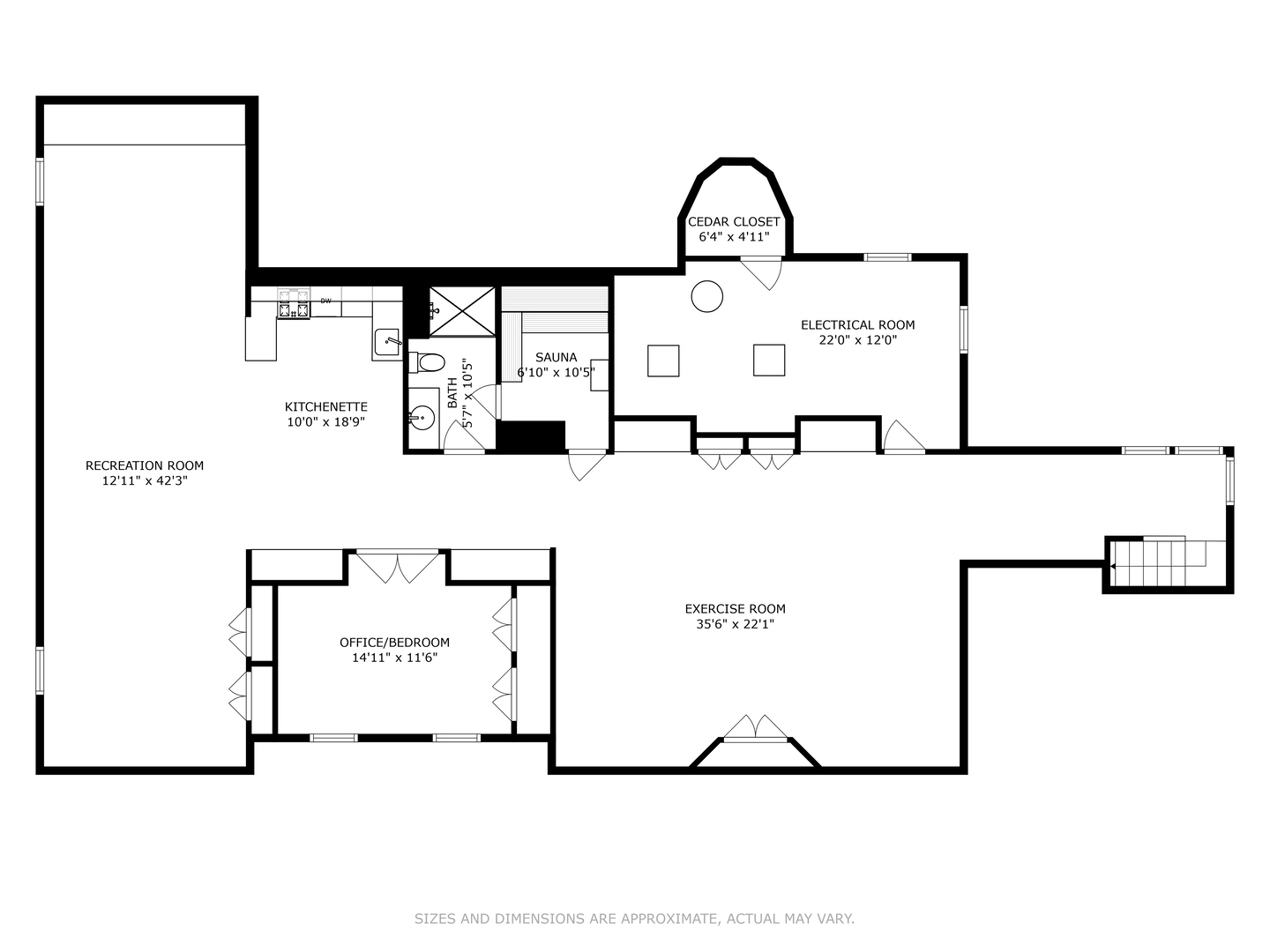811 South Ridge Road Lake Forest, IL 60045 - Photo 47 of 47 a picture of a bench in a white cabinet
