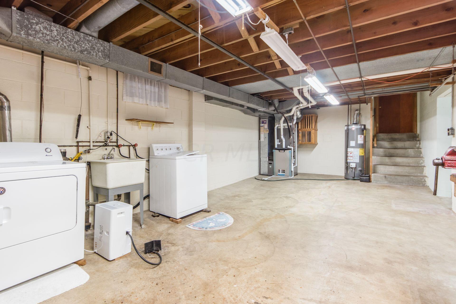 753 Chaffin Ridge Columbus, OH 43214 - Photo 20 of 25 Full, fourth level basement is missive and ready for a workshop.