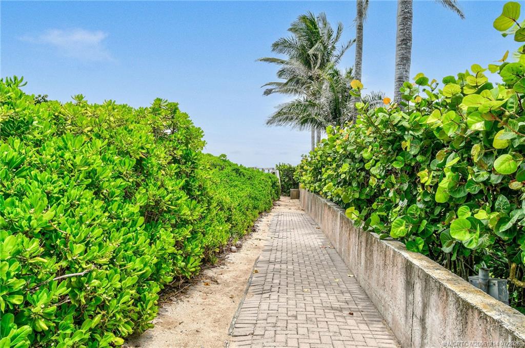 108 Island Dunes Cove Jensen Beach, FL 34957 - Photo 19 of 35 a view of a garden with pathway