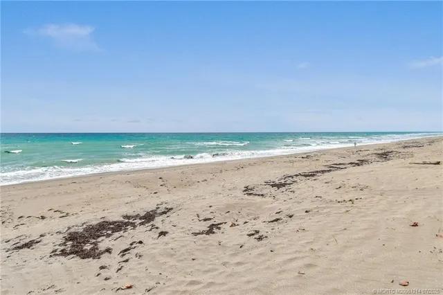 a view of beach and ocean