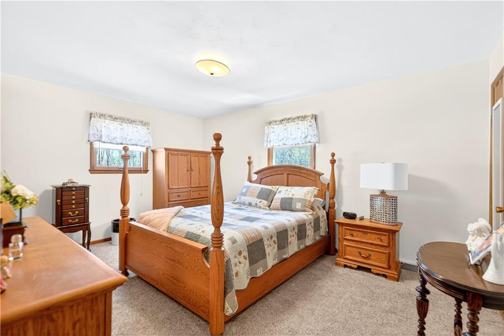 24 Sevich Alley Monongahela, PA 15063 - Photo 28 of 48 a bedroom with a bed and a couch