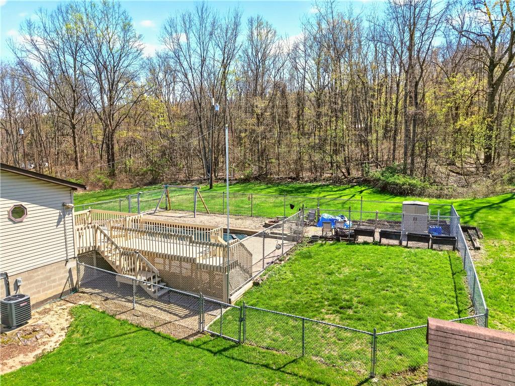 24 Sevich Alley Monongahela, PA 15063 - Photo 42 of 48 a view of backyard with a barn and a large tree