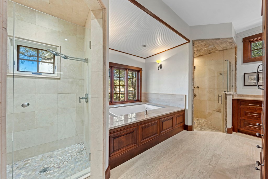 1400 Arbor Ridge Road Fredericksburg, TX 78624 - Photo 14 of 37 His & Hers Showers + Shared Tub