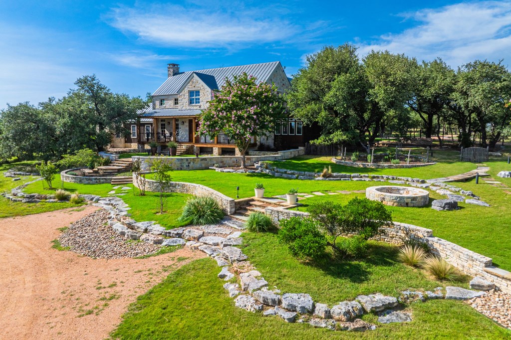 1400 Arbor Ridge Road Fredericksburg, TX 78624 - Photo 3 of 37 Main Residence and Grounds