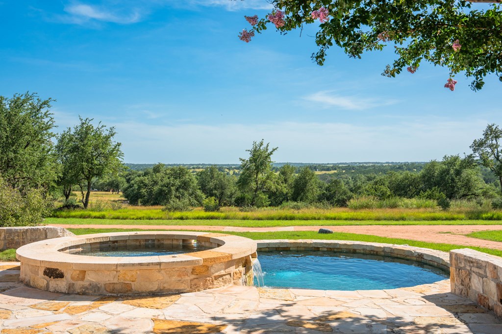 1400 Arbor Ridge Road Fredericksburg, TX 78624 - Photo 32 of 37 Pool and Spa with Views