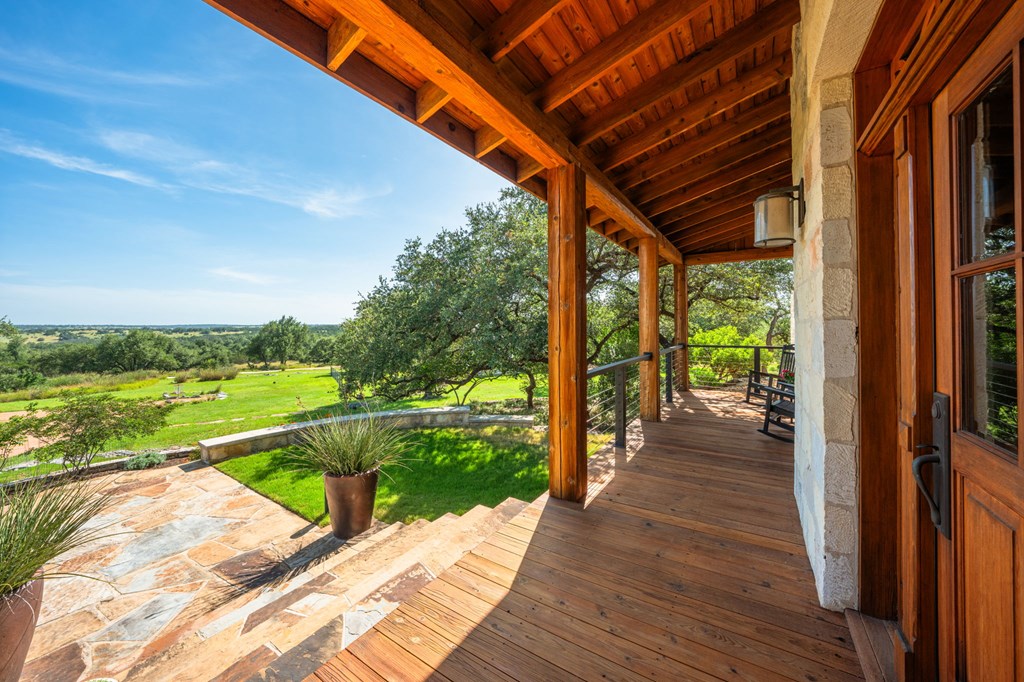 1400 Arbor Ridge Road Fredericksburg, TX 78624 - Photo 5 of 37 Covered Porch Views