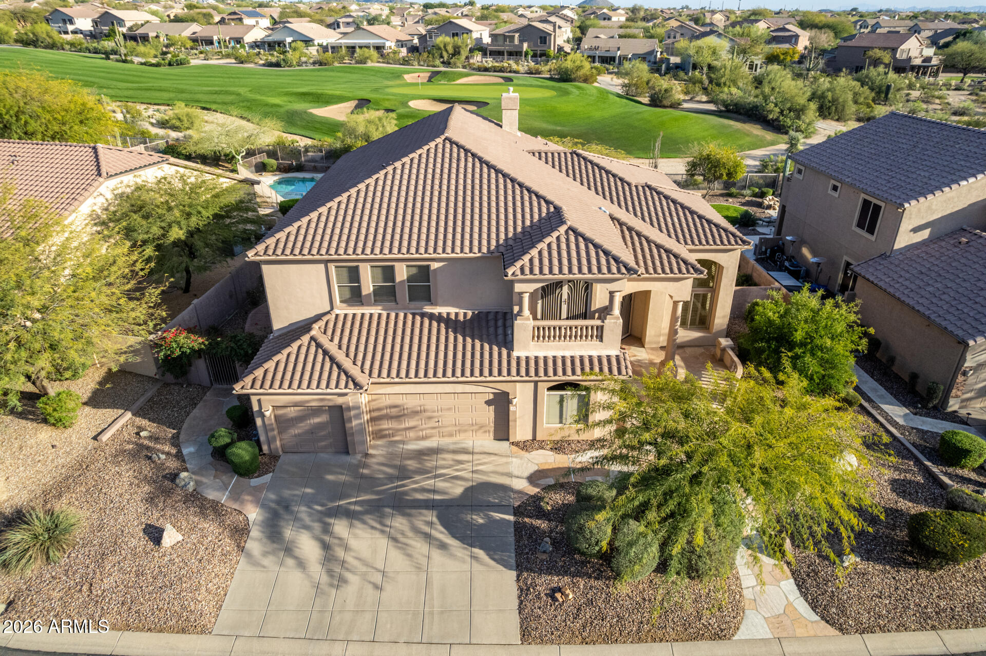 3430 North Mountain Ridge, Unit 13 Mesa, AZ 85207 - Photo 81 of 115 an aerial view of a house