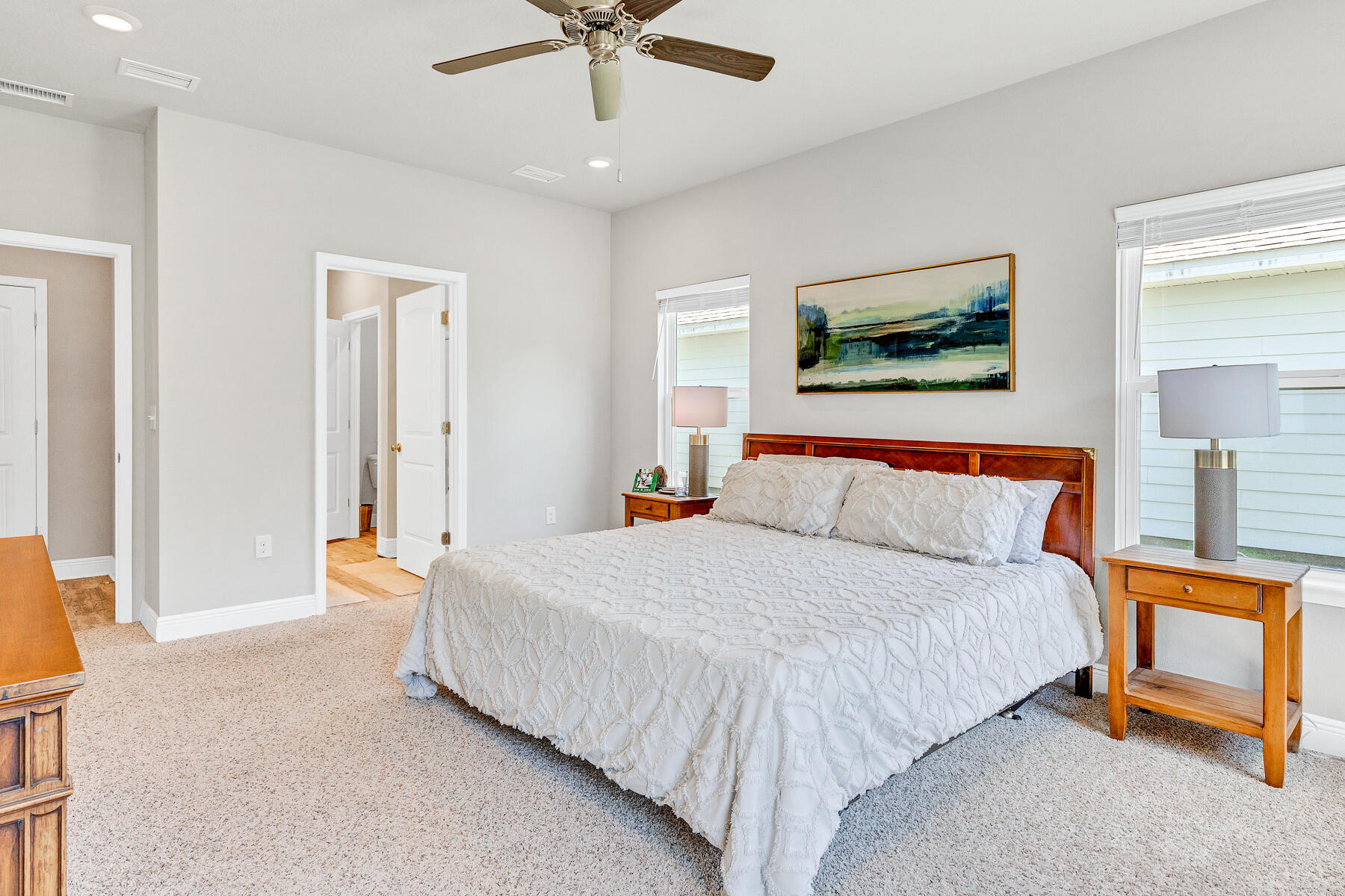 186 Southern Pnes Road Santa Rosa Beach, FL 32459 - Photo 15 of 32 1st floor primary bedroom