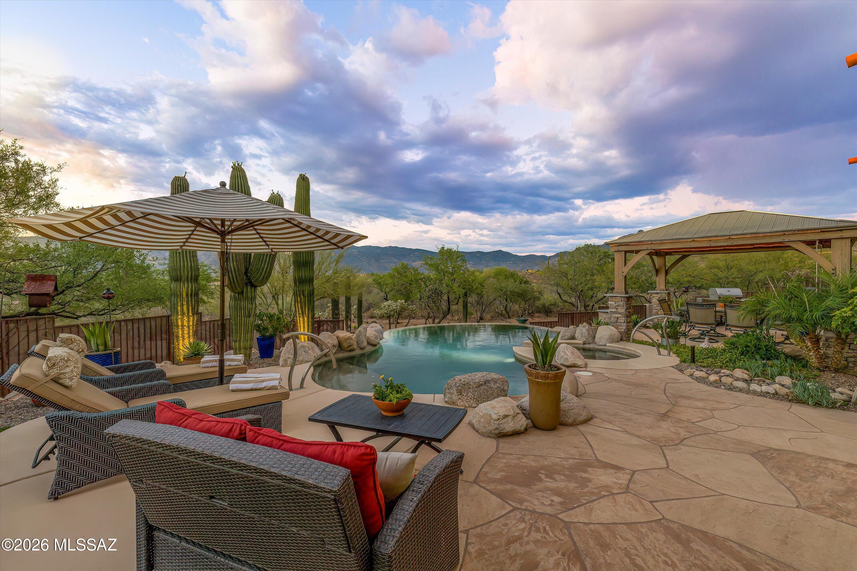 15236 East Two Bar Z Ranch Place Vail, AZ 85641 - Photo 9 of 49 Patio Area