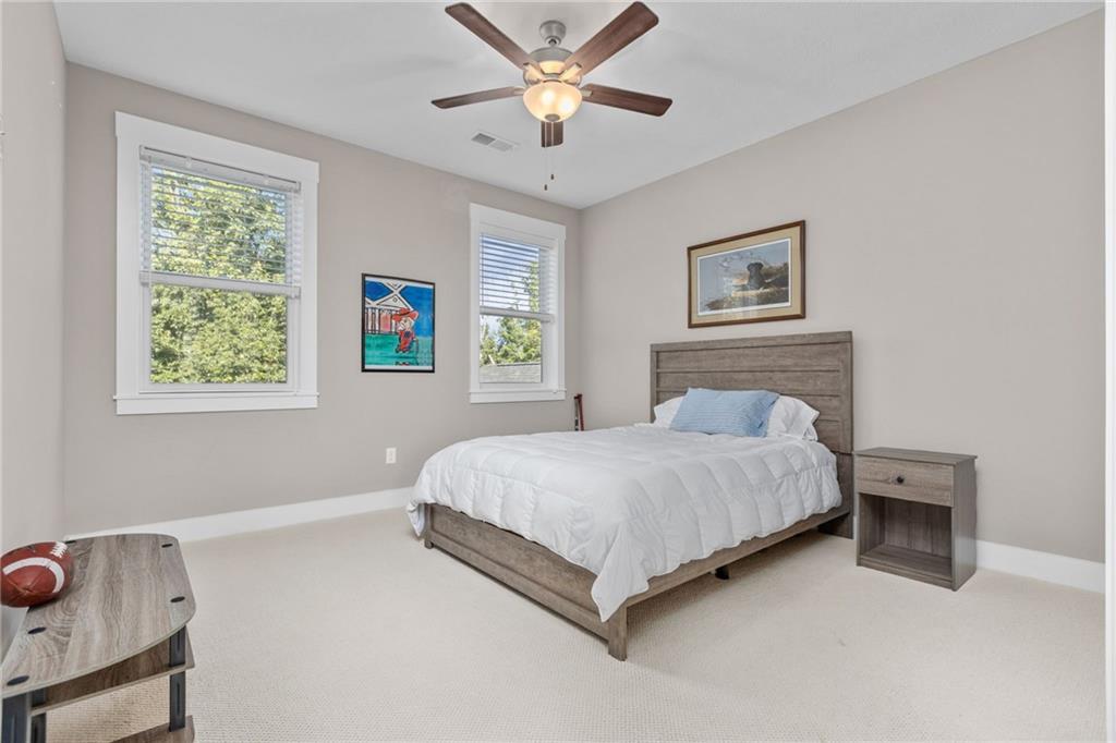 2010 Cherry Road Gibsonia, PA 15044 - Photo 15 of 25 a bedroom with a bed and a window