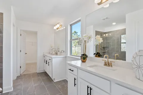 a kitchen with a faucet a sink and a table