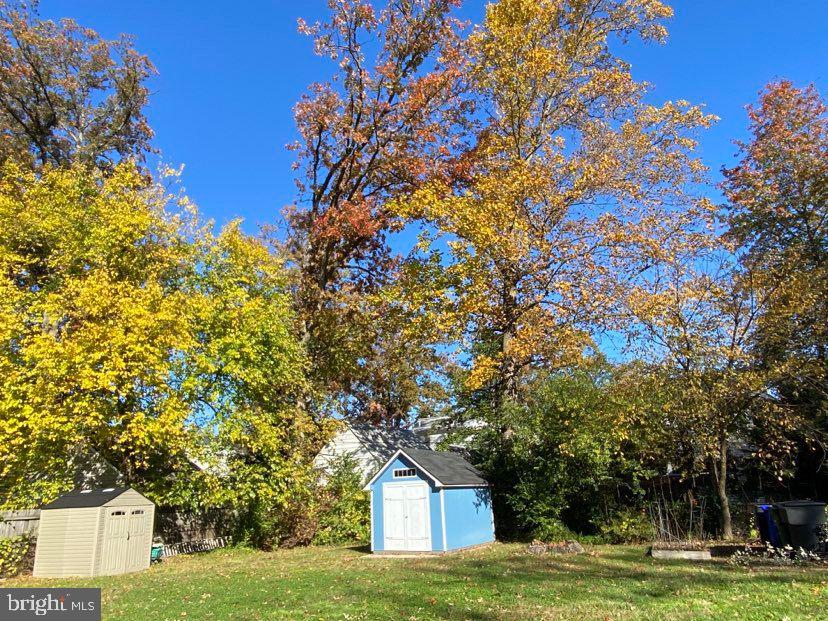 1407 North Glebe Road Arlington, VA 22207 - Photo 4 of 29 Fully fenced backyard with 2 sheds