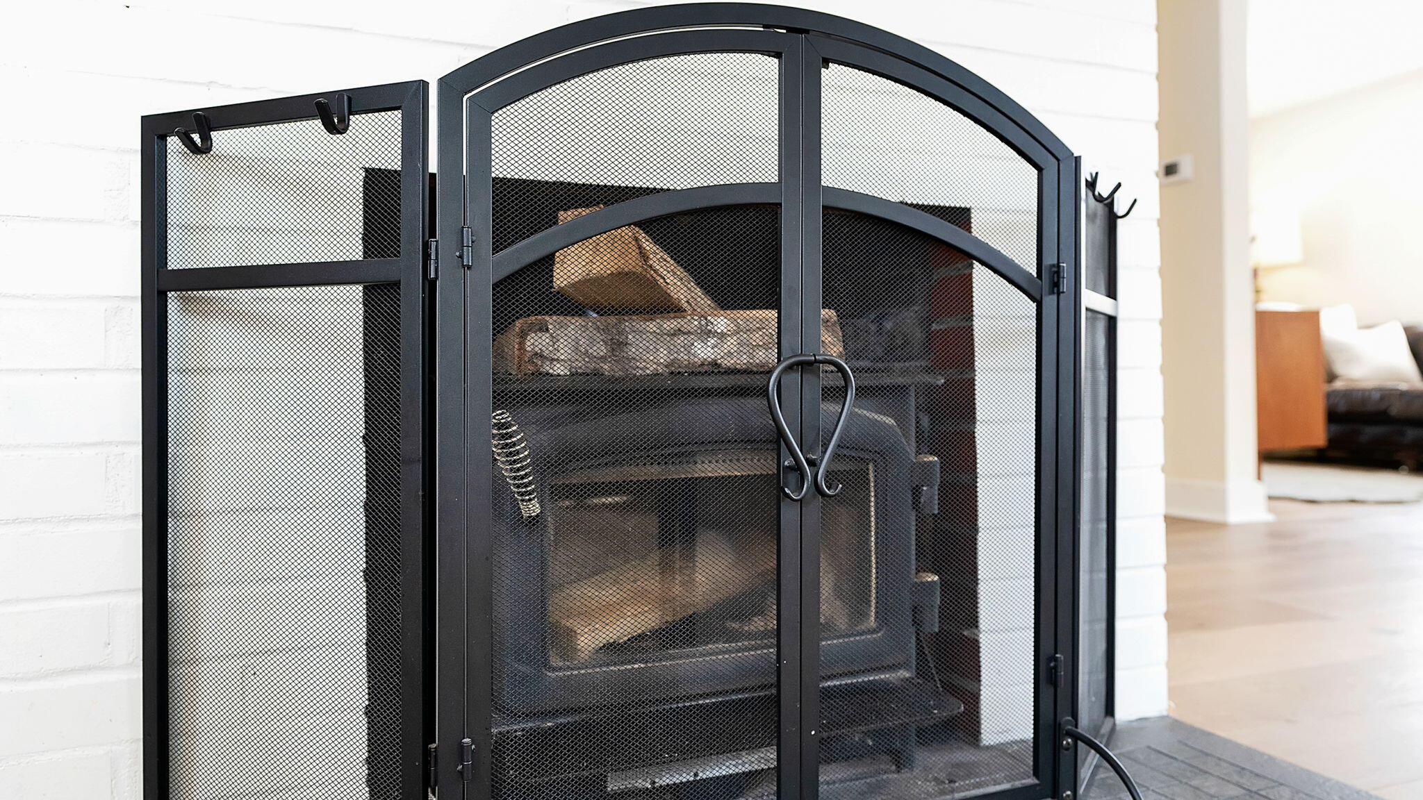 61 Mayland Street Portland, ME 04103 - Photo 12 of 37 Working wood stove insert