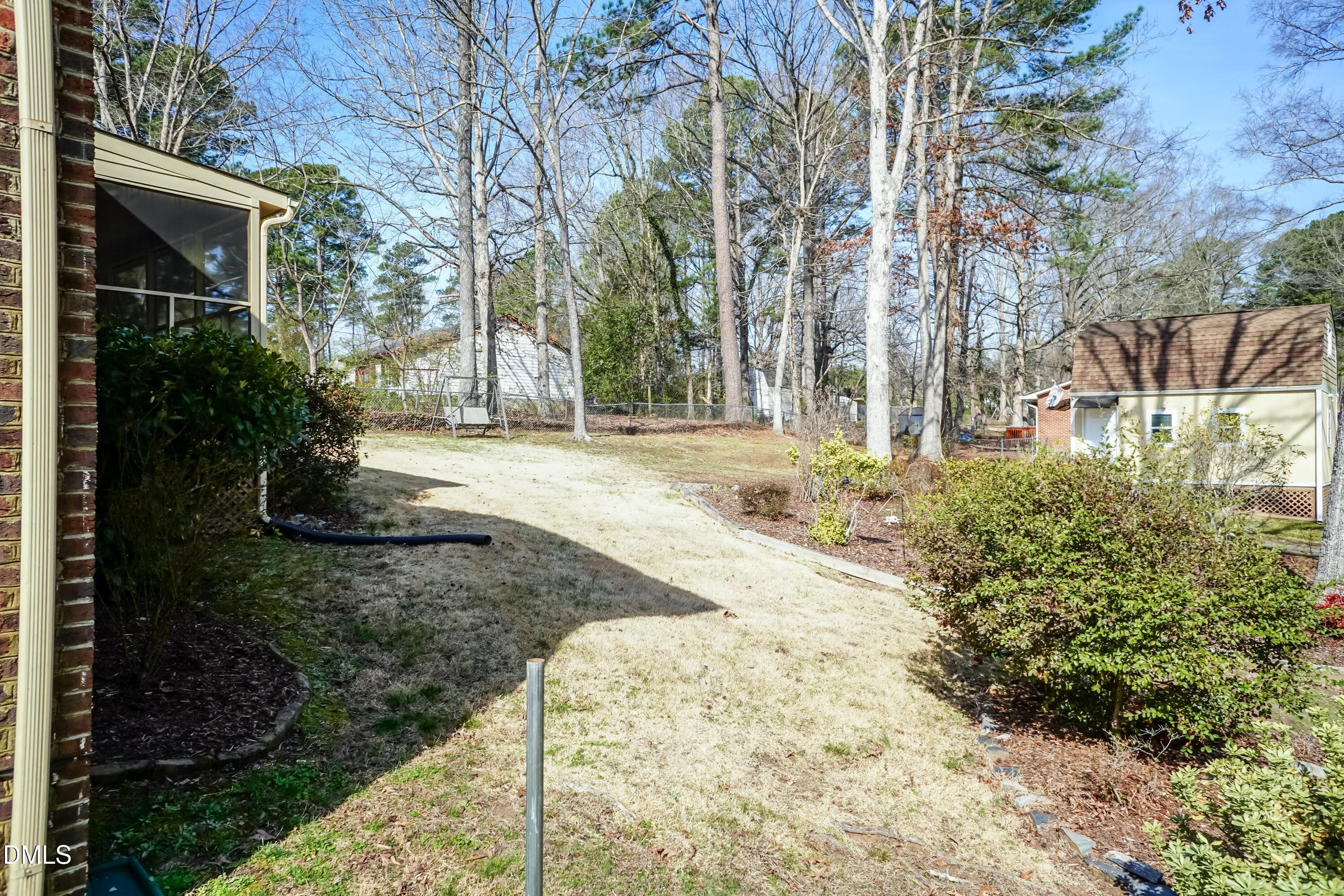 4009 Fiesta Road Durham, NC 27703 - Photo 35 of 37 Back Yard 01