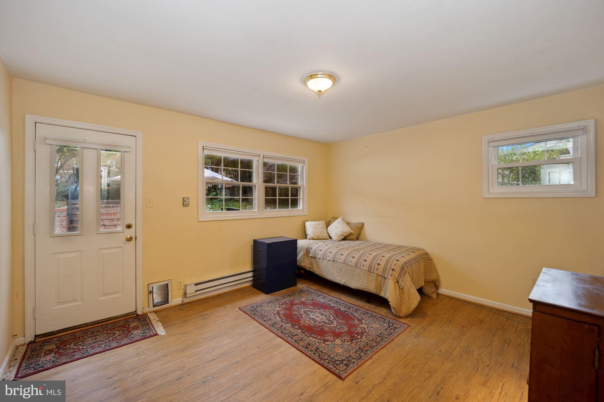 4302 Locust Lane Bethesda, MD 20816 - Photo 19 of 28 Bright 2nd bedroom has door to rear patio