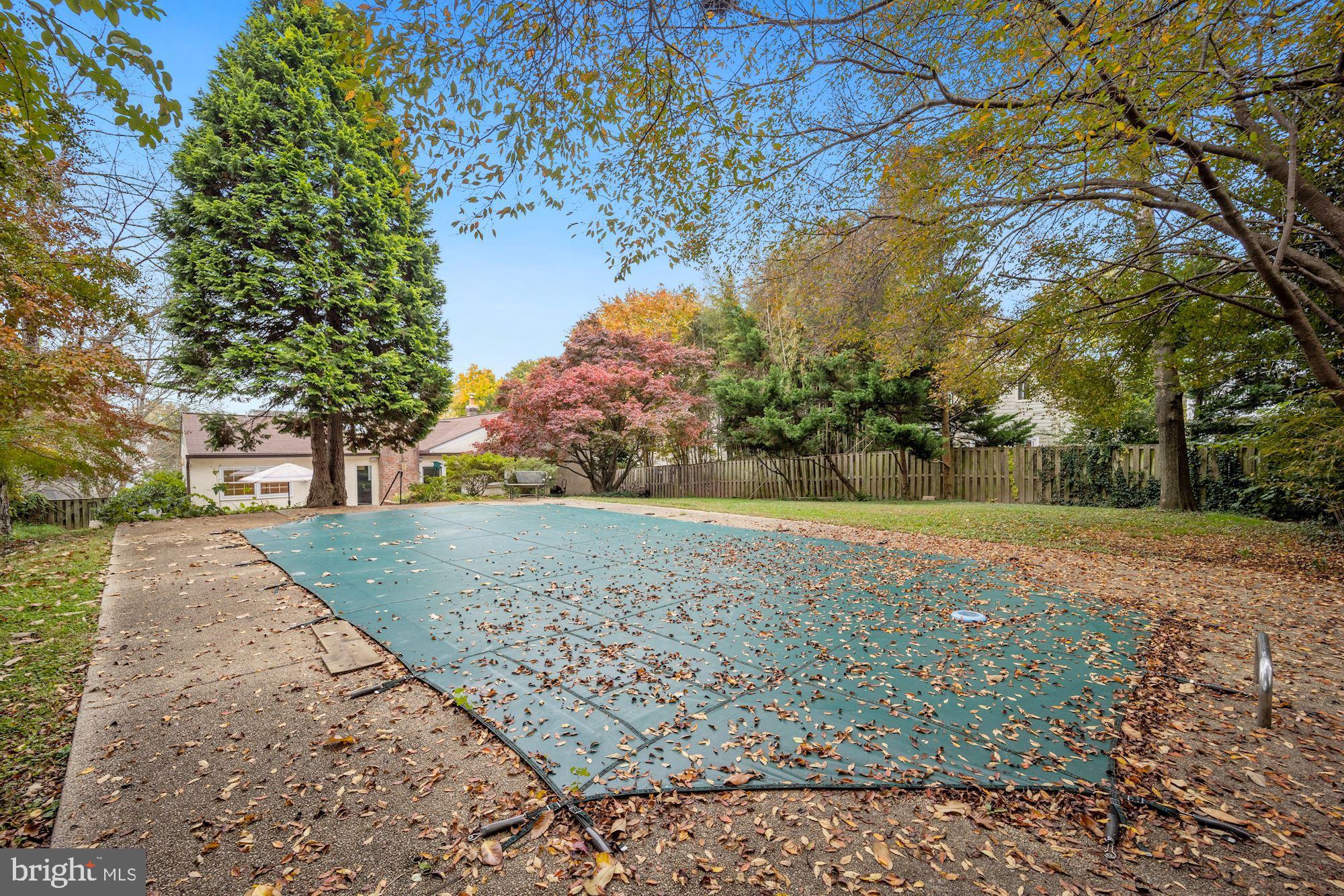 4302 Locust Lane Bethesda, MD 20816 - Photo 25 of 28 Big in-ground pool (As-Is)