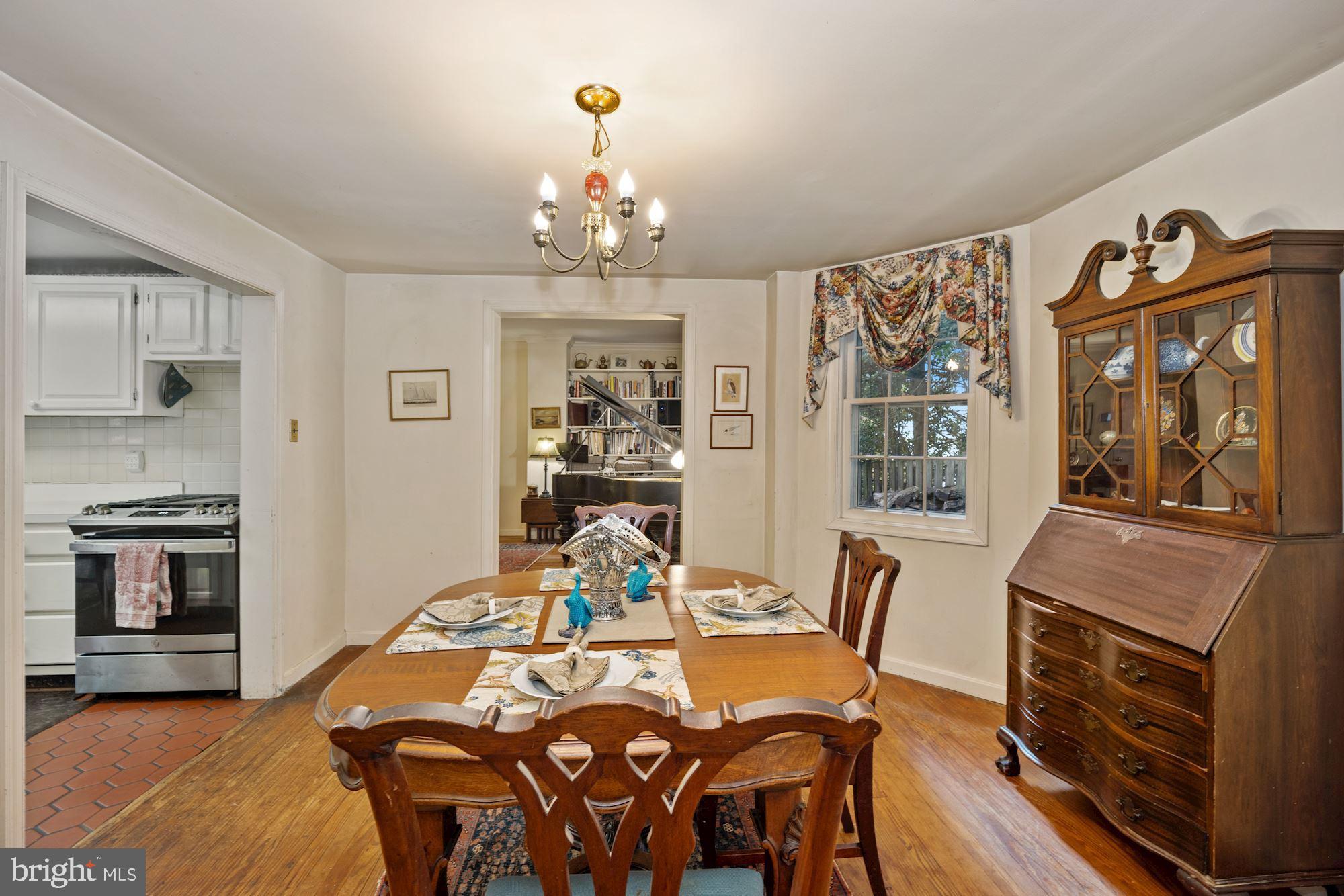 4302 Locust Lane Bethesda, MD 20816 - Photo 8 of 28 Dining room is accessed from kitchen & LR