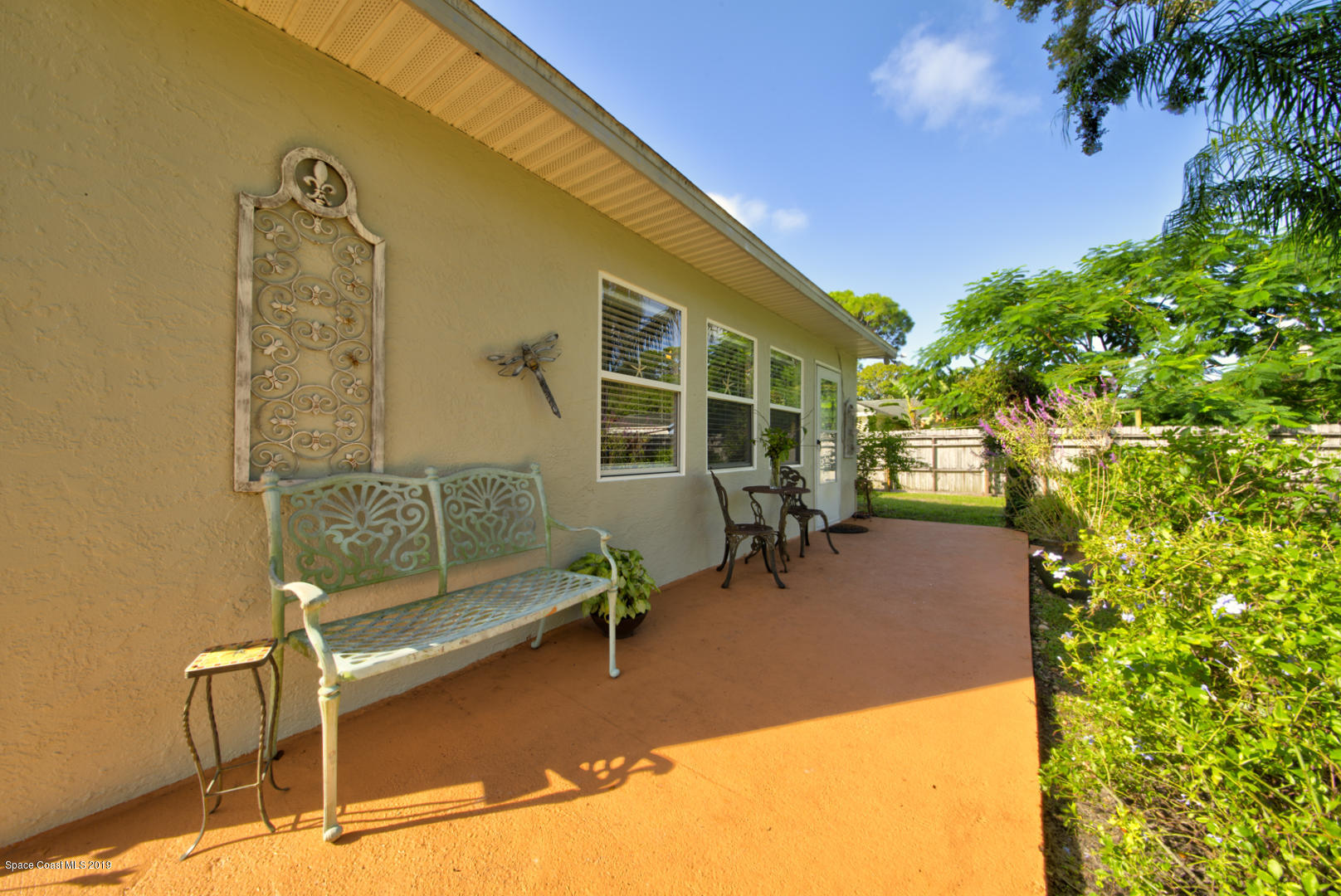 829 Furth Road Northwest Palm Bay, FL 32907 - Photo 40 of 42 backyard patio