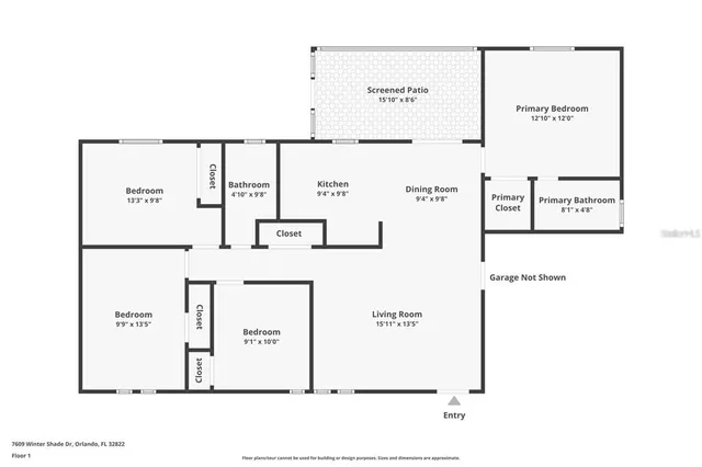 $2,200 | 7609 Winter Shade Drive, Orlando, FL 32822