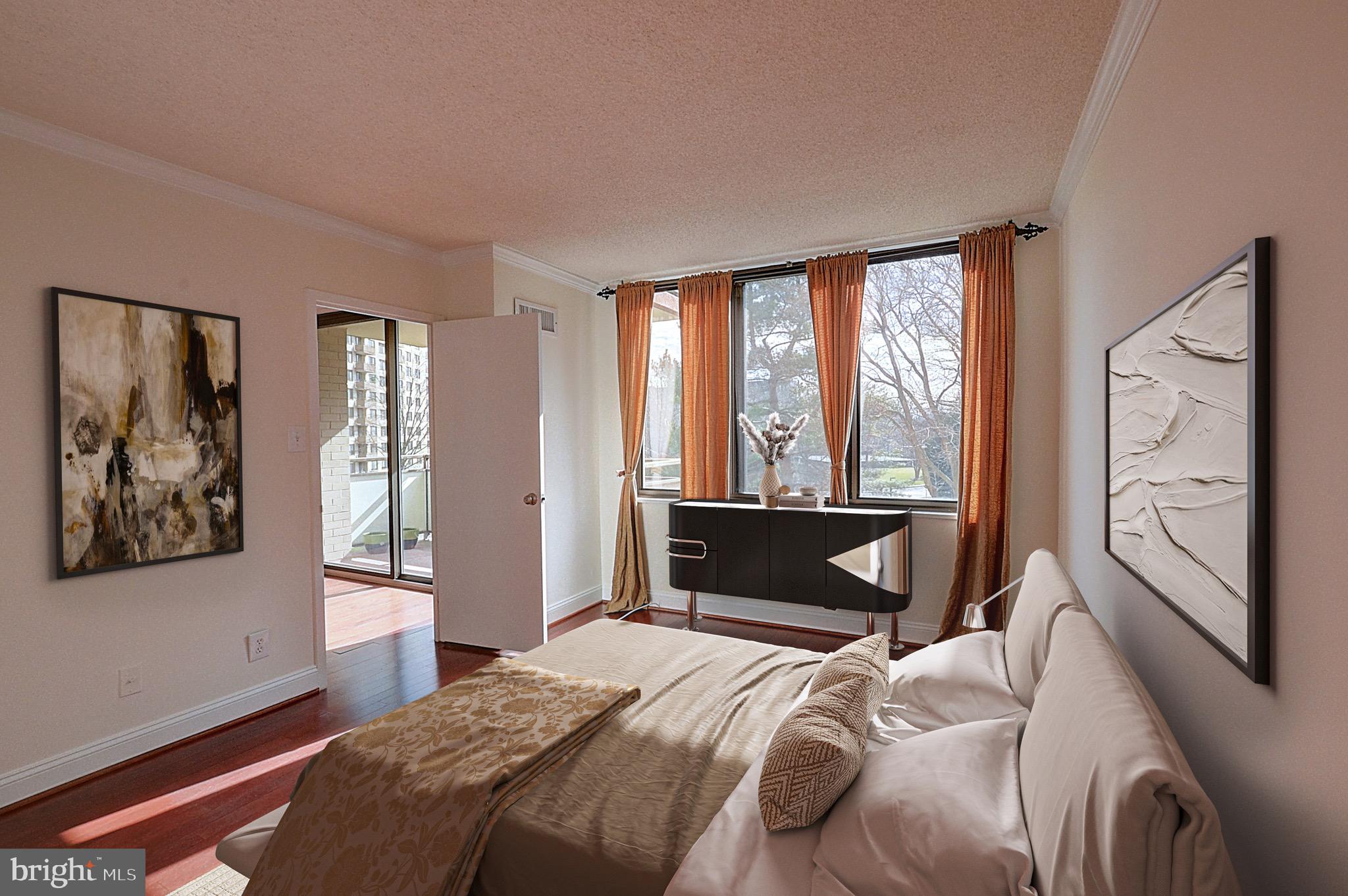 5225 Pooks Hill Road, Unit 410S Bethesda, MD 20814 - Photo 5 of 34 Second Bedroom