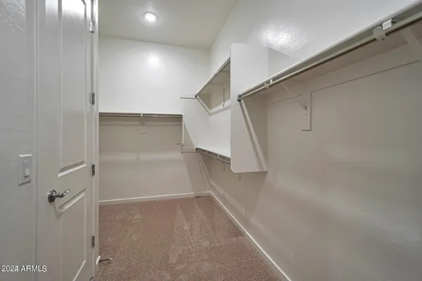 a view of walk in closet