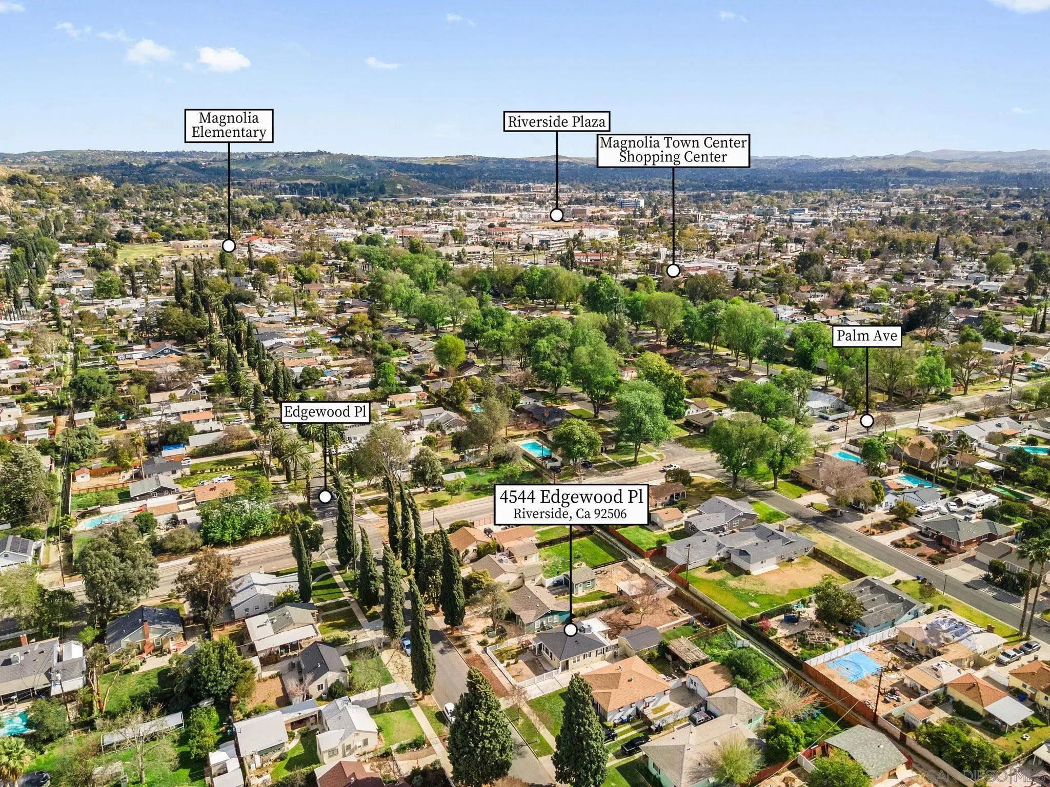 4544 Edgewood Place Riverside, CA 92506 - Photo 21 of 29 a view of a city