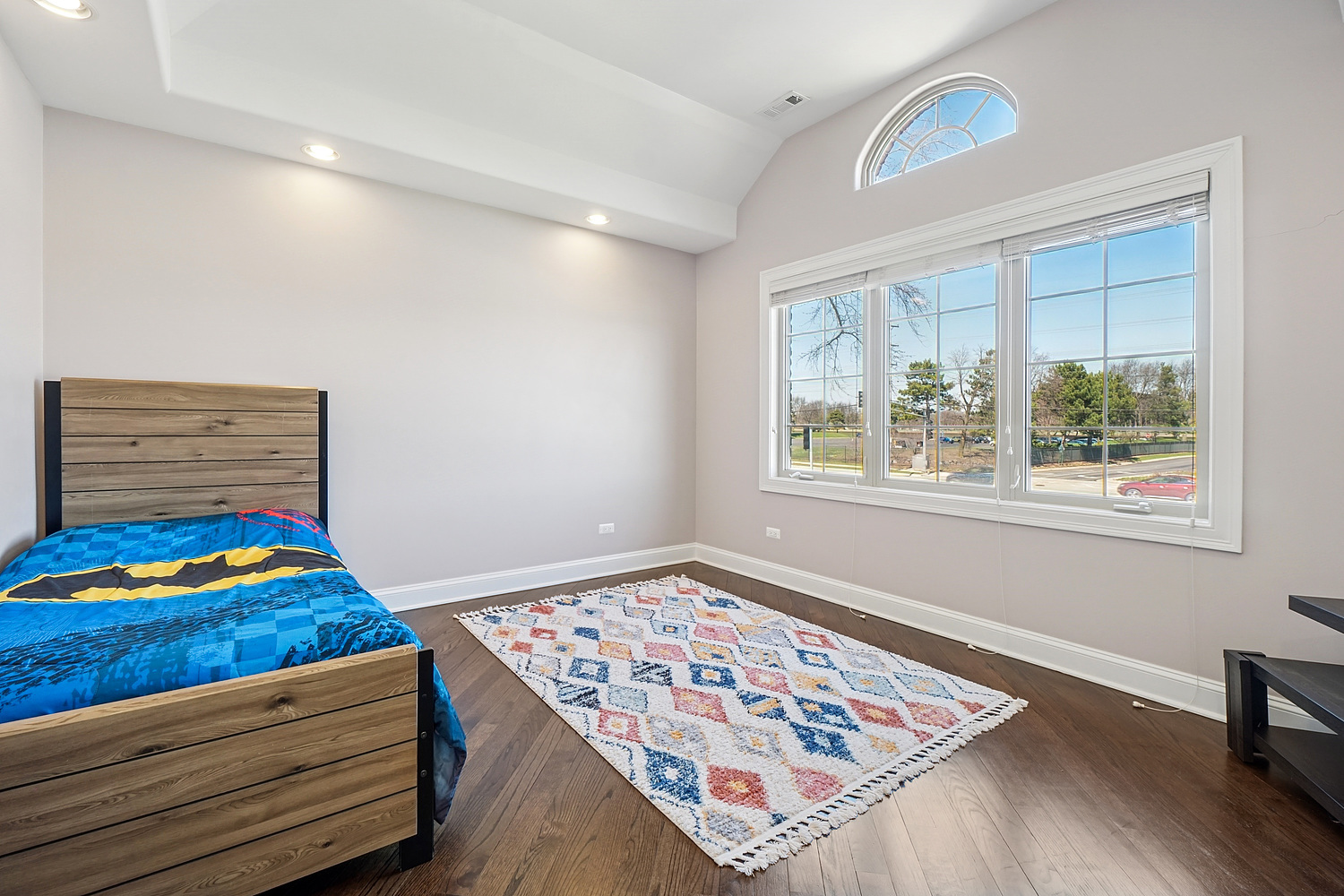7039 Simpson Street Morton Grove, IL 60053 - Photo 20 of 24 a living room with couch and a window