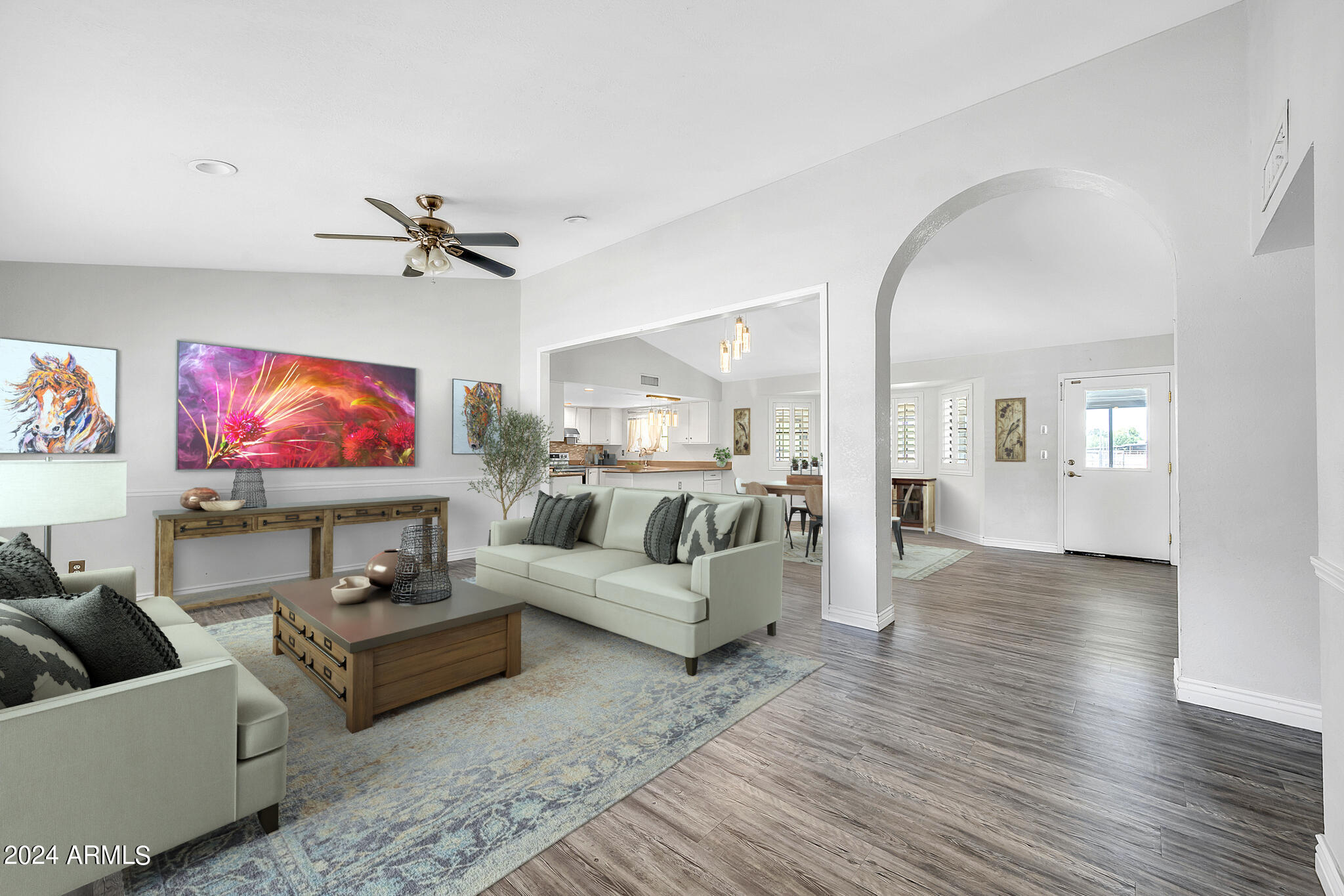 21406 South Greenfield Road Gilbert, AZ 85298 - Photo 6 of 49 Virtual Renderings Of Living Room