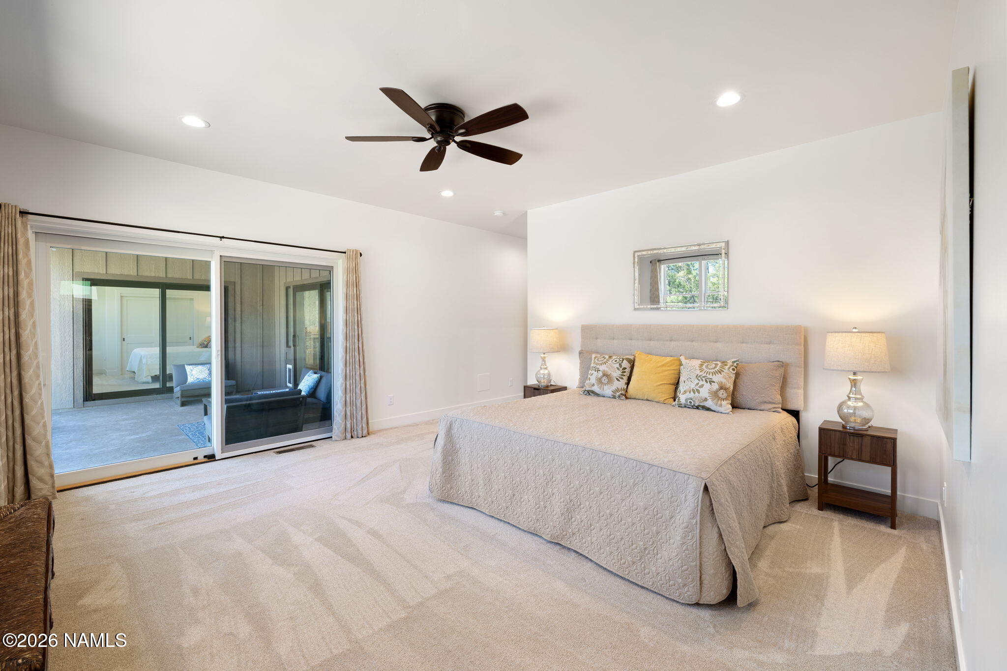 2672 Ridgewood Way Williams, AZ 86046 - Photo 26 of 57 Primary bedroom with patio access