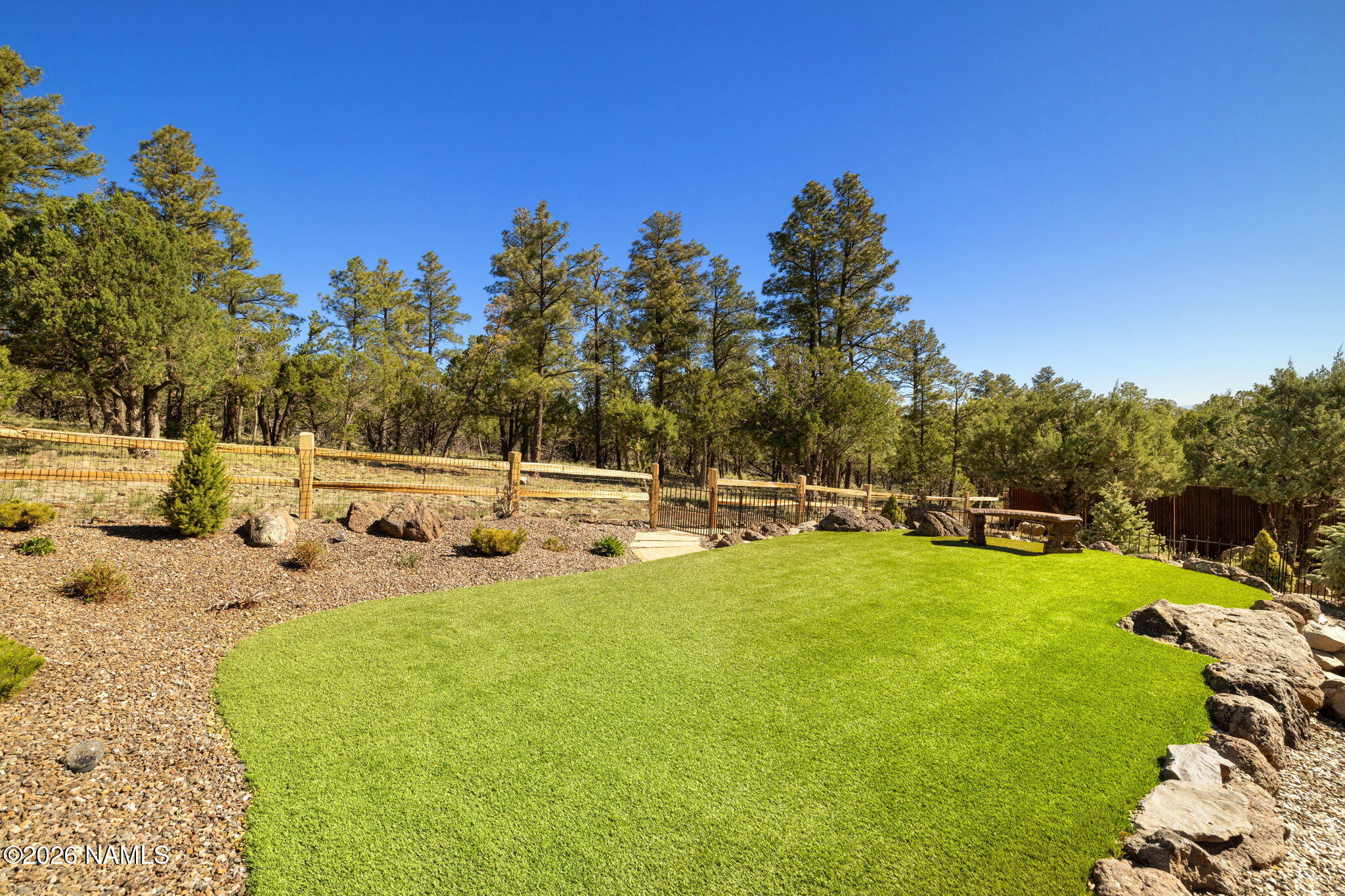 2672 Ridgewood Way Williams, AZ 86046 - Photo 44 of 57 Turf in backyard
