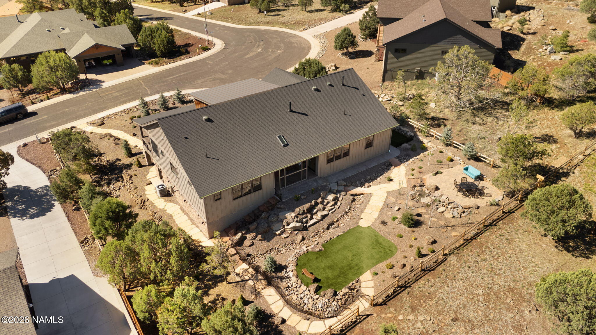 2672 Ridgewood Way Williams, AZ 86046 - Photo 48 of 57 Aerial of home