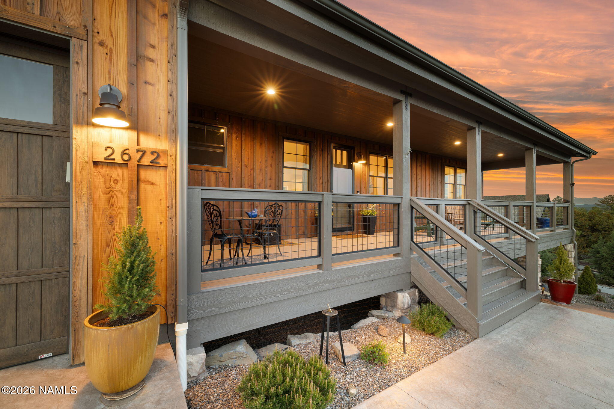 2672 Ridgewood Way Williams, AZ 86046 - Photo 7 of 57 Spacious front covered deck