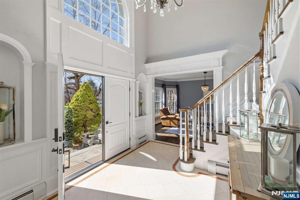 8 Wainwright Court Closter, NJ 07624 - Photo 3 of 29 a view of entryway and hall with wooden floor