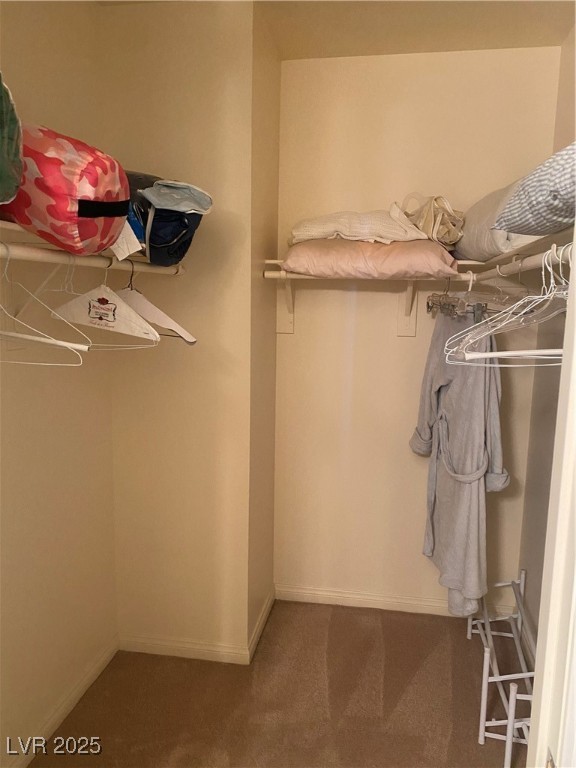 2405 West Serene Avenue, Unit 827 Las Vegas, NV 89123 - Photo 44 of 48 Walk in closet with dark carpet