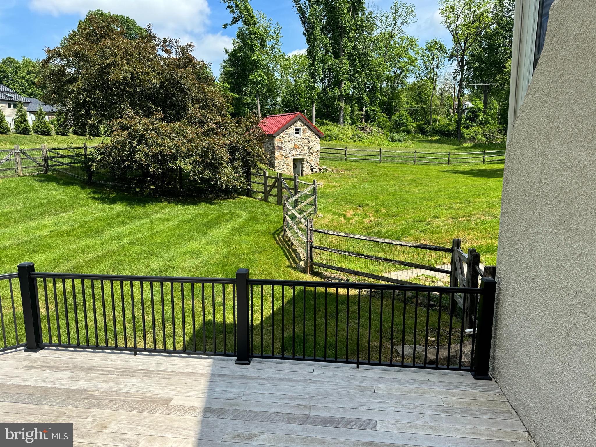 553 Worthington Road Chester Springs, PA 19425 - Photo 26 of 33 a view of a wrought iron deck