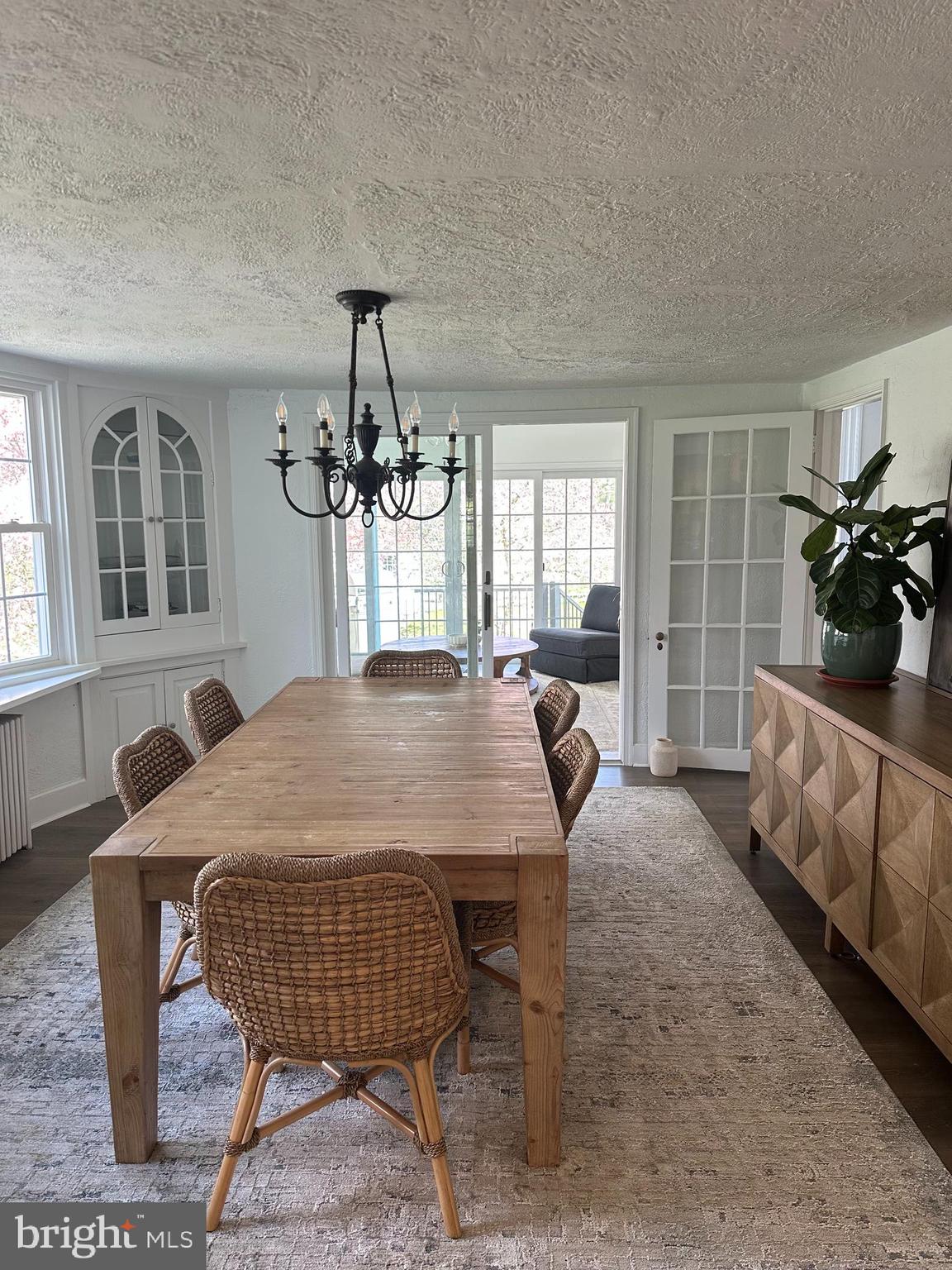 553 Worthington Road Chester Springs, PA 19425 - Photo 6 of 33 a dining room with furniture a chandelier and window