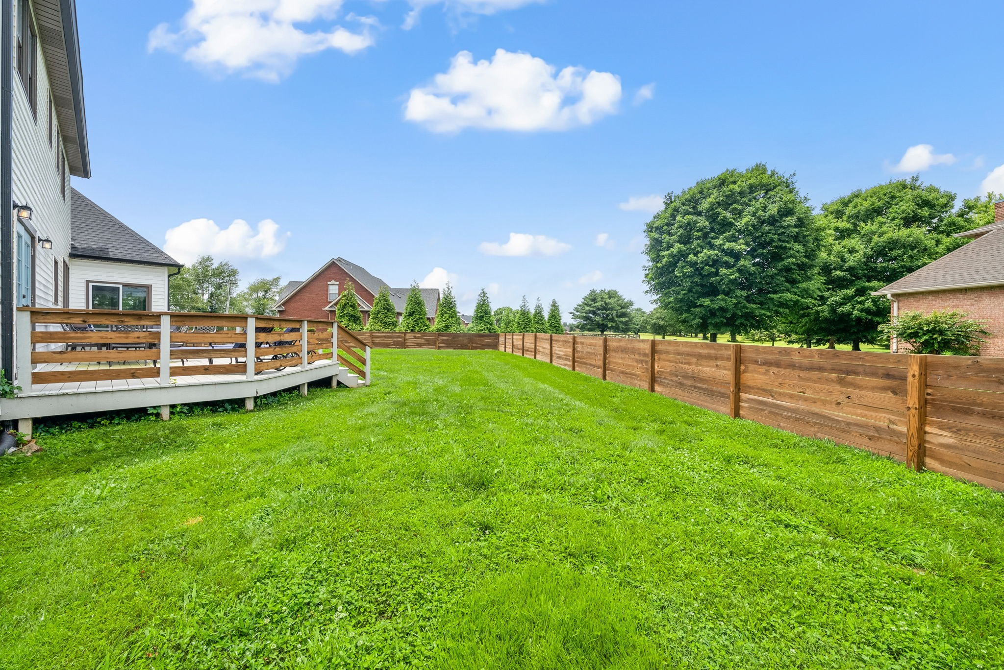 4921 Sango Road Clarksville, TN 37043 - Photo 49 of 52 a view of a backyard with a garden