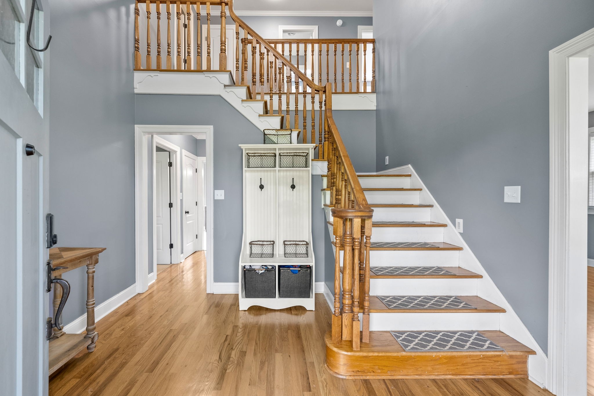 4921 Sango Road Clarksville, TN 37043 - Photo 6 of 52 a view of entryway and hall with wooden floor