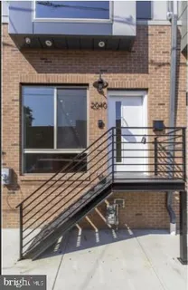 a view of a entryway of the house
