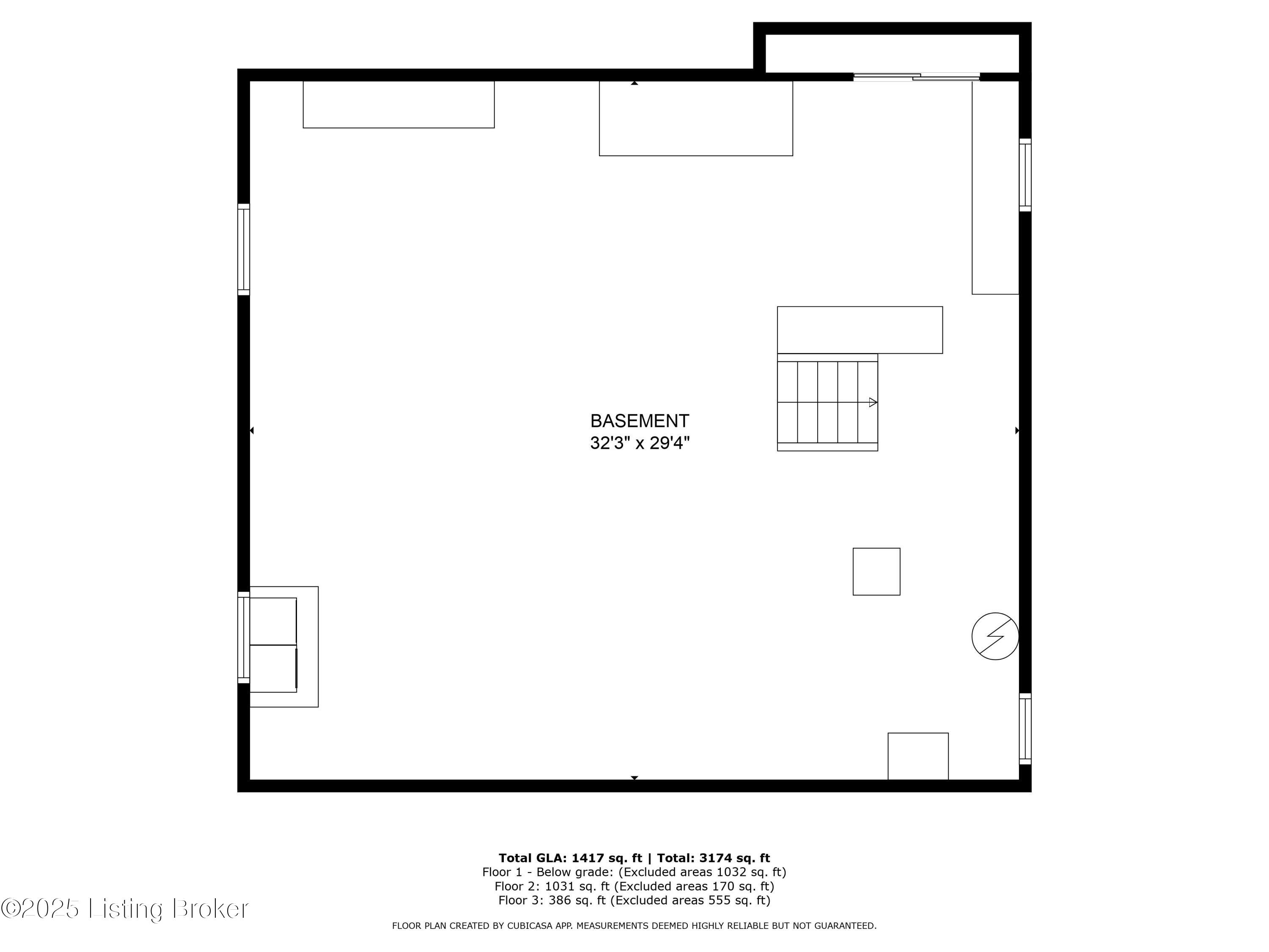 500 Iola Road Louisville, KY 40207 - Photo 47 of 54 Basement drawing