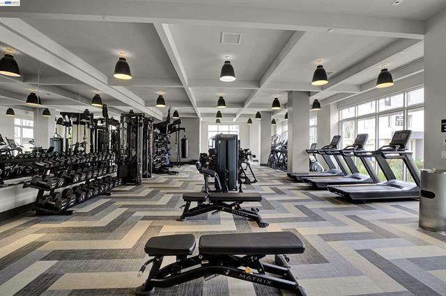 3698 Vision Common, Unit 221 Fremont, CA 94538 - Photo 52 of 62 a view of a room with gym equipment
