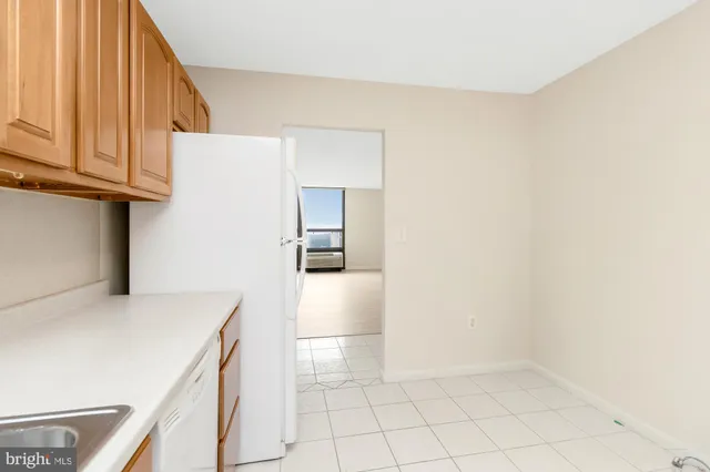 a view of kitchen and utility room