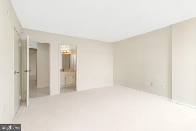 a view of empty room