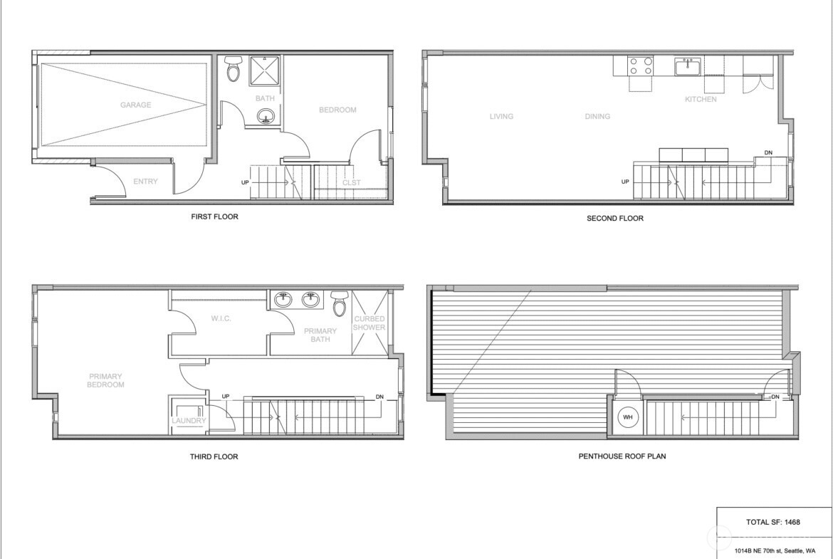 1014 Northeast 70th Street, Unit 1014B Seattle, WA 98115 - Photo 15 of 15 a picture of a room