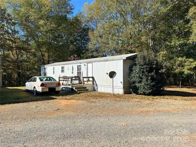 a view of a house with a patio