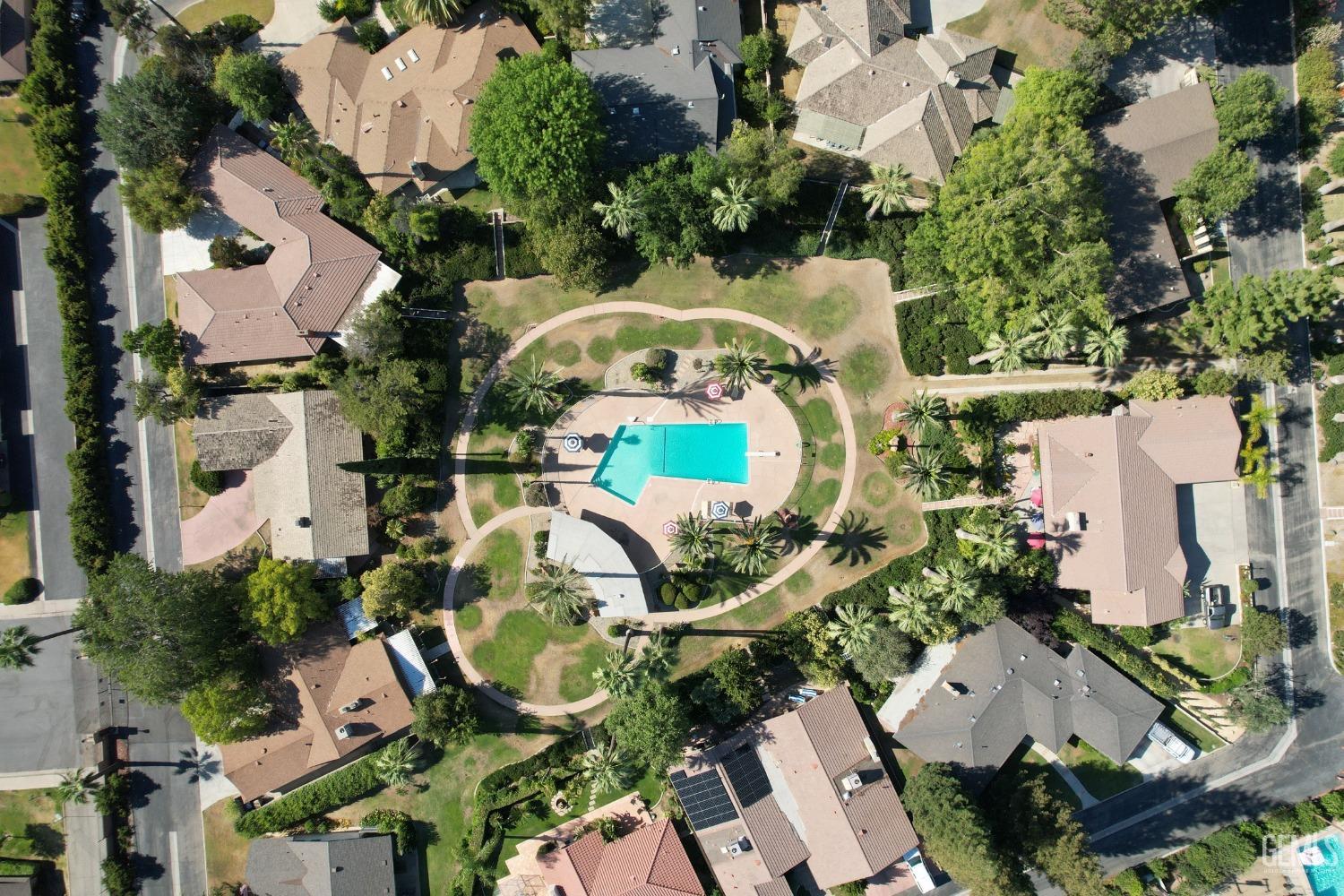 Undisclosed Address Bakersfield, CA 93306 - Photo 33 of 34 an aerial view of residential house with outdoor space and parking