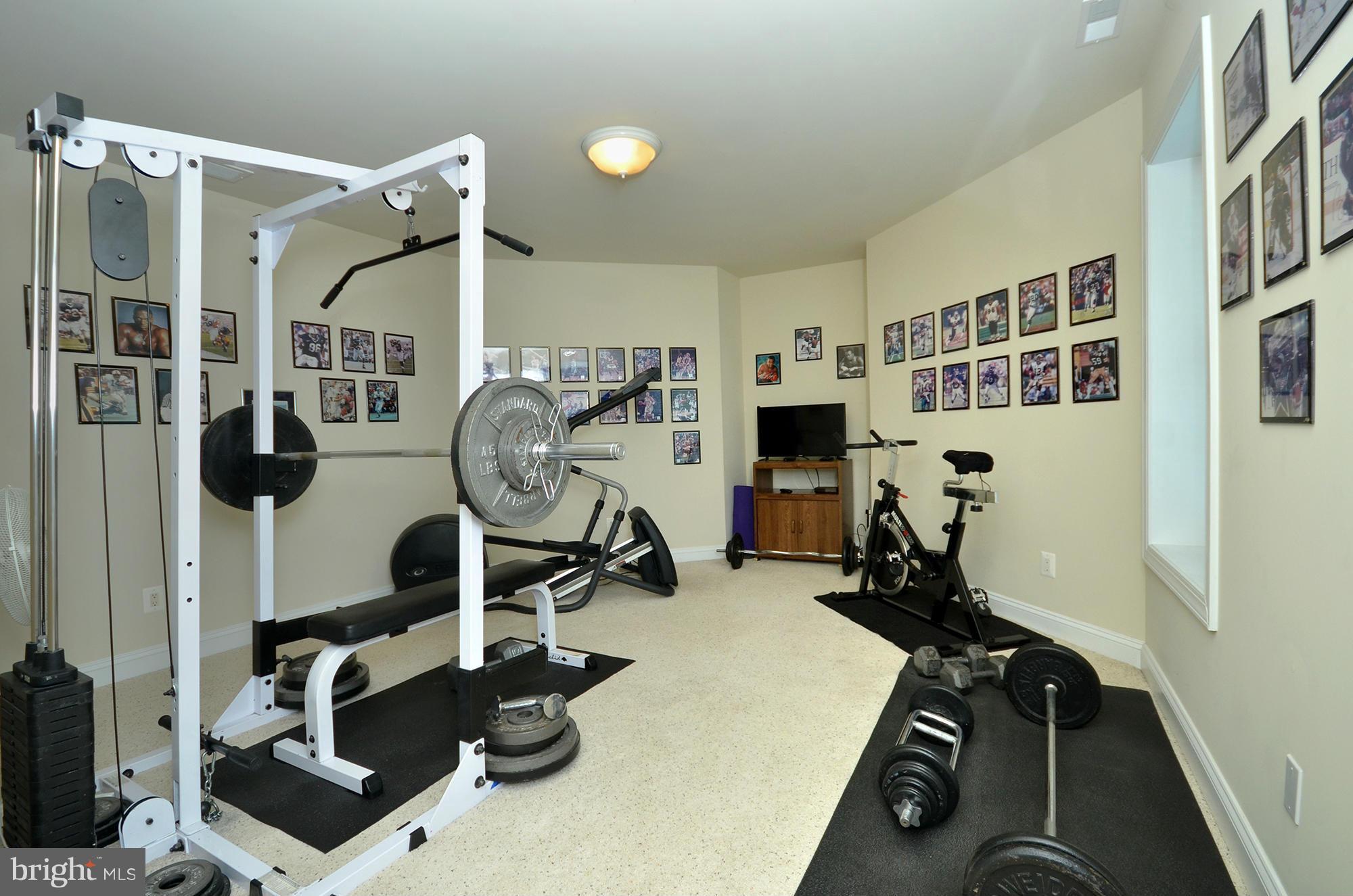 3401 Meredith Ridge Road Phoenix, MD 21131 - Photo 25 of 28 a view of a room with gym equipment