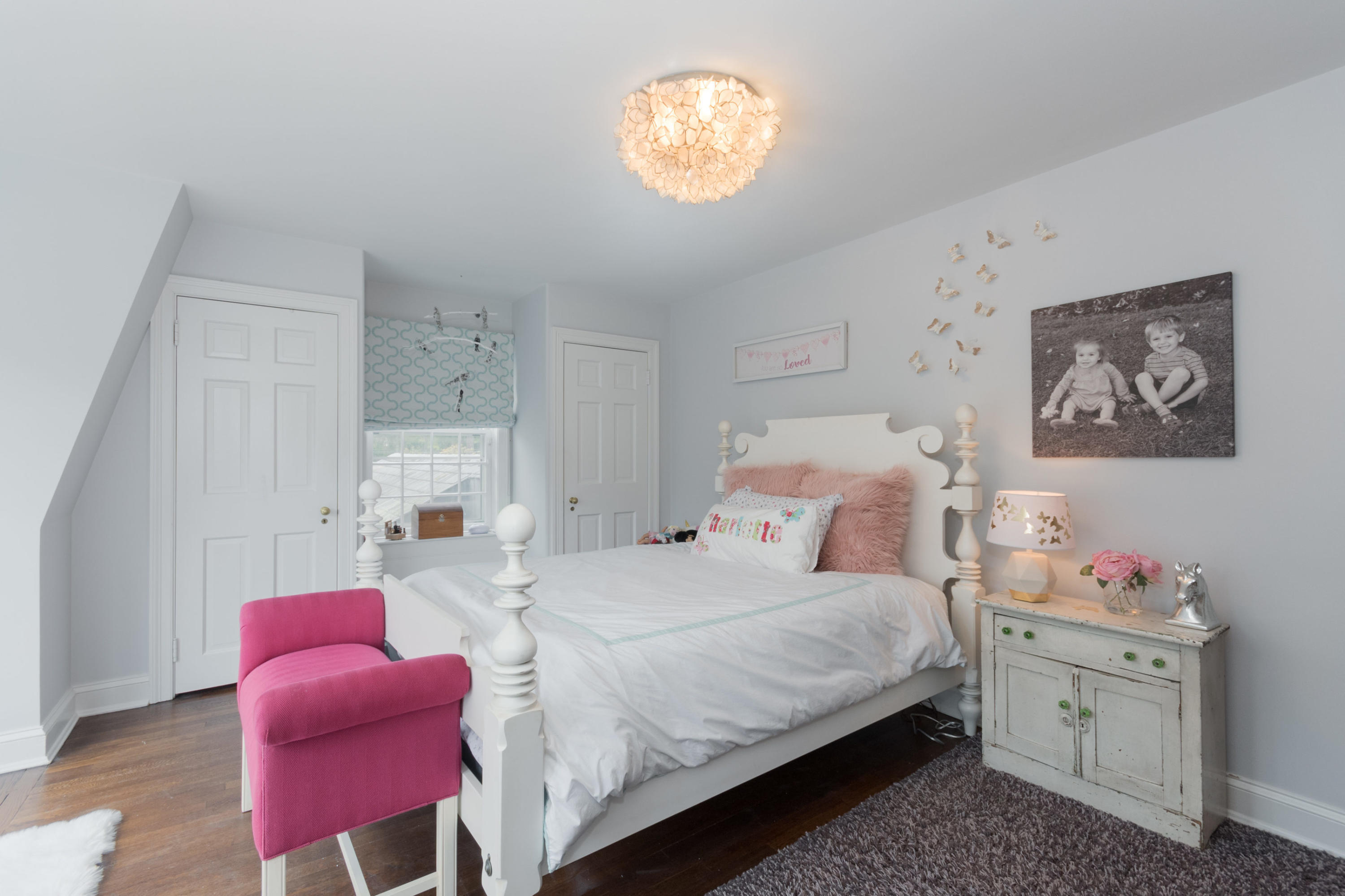 95 Half Mile Road Darien, CT 06820 - Photo 28 of 36 a bedroom with a bed and furniture