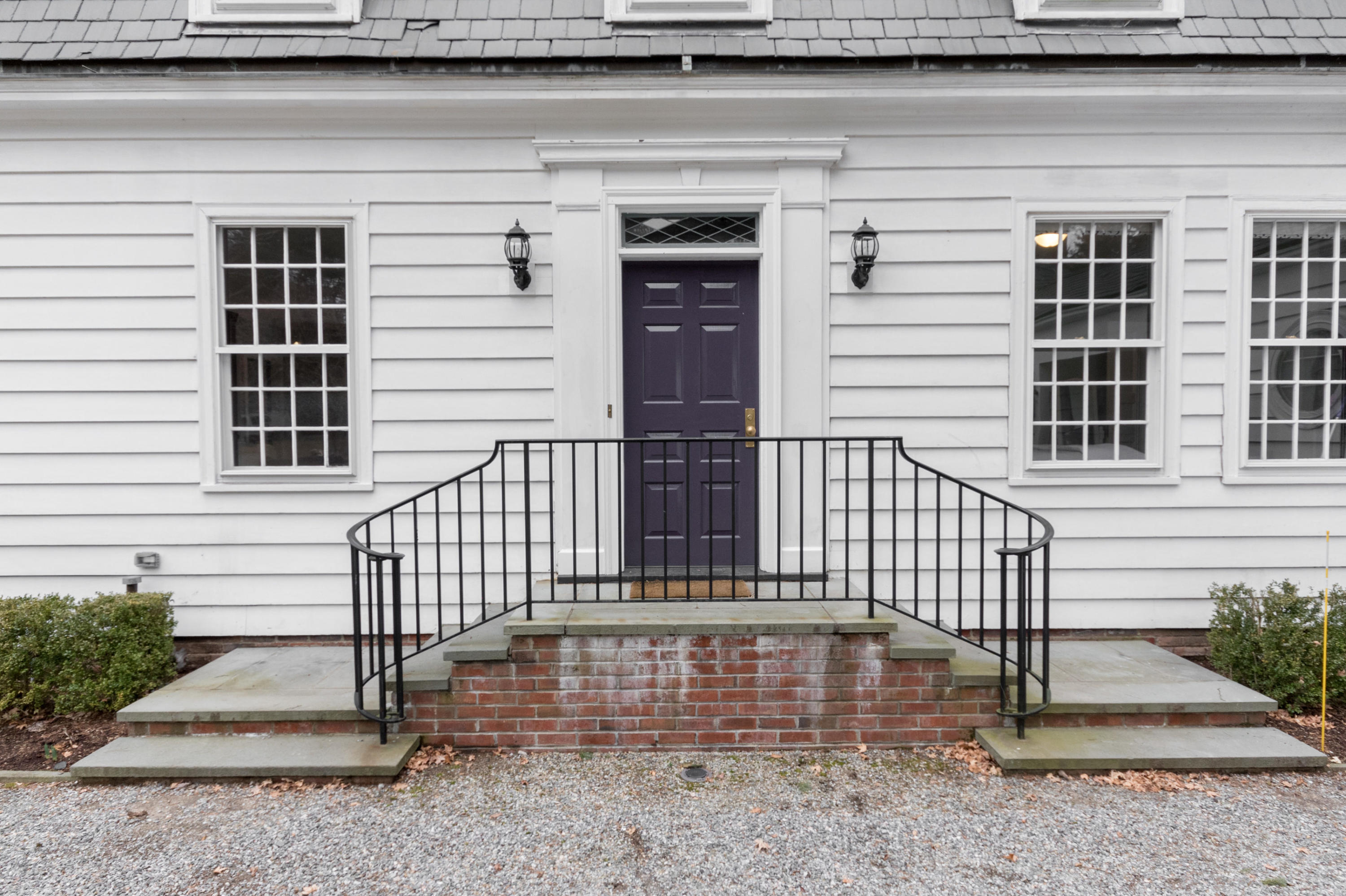 95 Half Mile Road Darien, CT 06820 - Photo 4 of 36 a view of front door of house